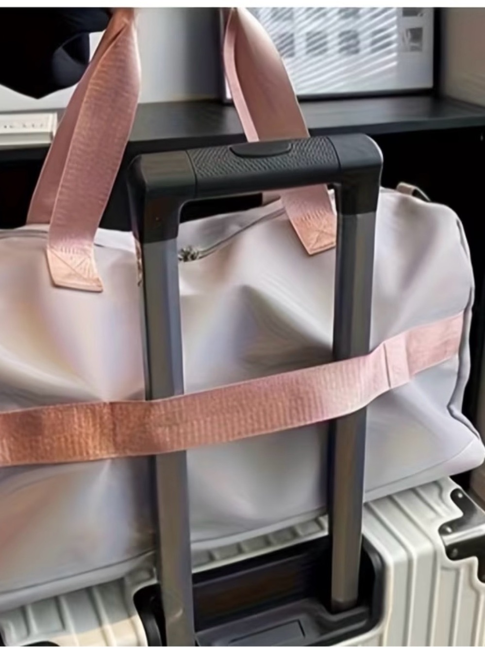 Misty Blue Travel Duffel Bag - Picture 2 of 5